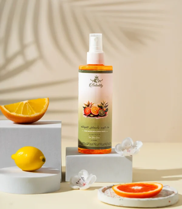 ماء ورد باحماض الفواكه 250 مل